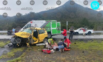Accidente múltiple deja 10 heridos en Amozoc–Perote