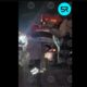 Aparatoso choque en la carretera Amozoc–Acajete; hay prensados