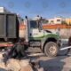Camión de basura choca en Periférico; caos vial hacia 11 Sur