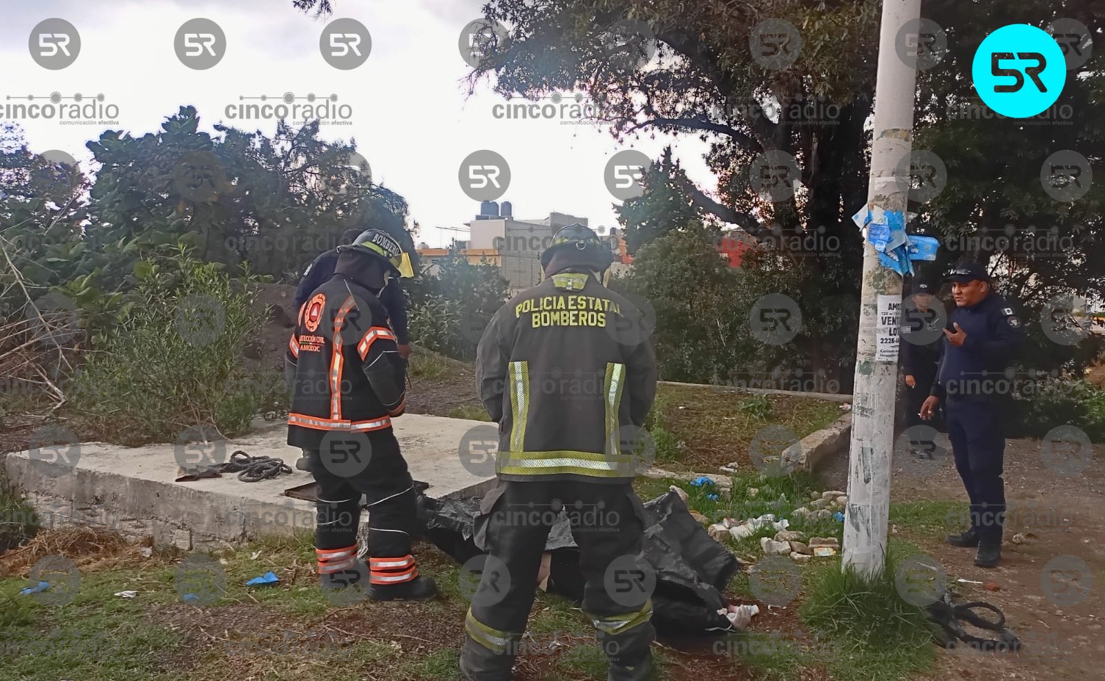 Encuentran a hombre sin vida dentro de cisterna en Amozoc