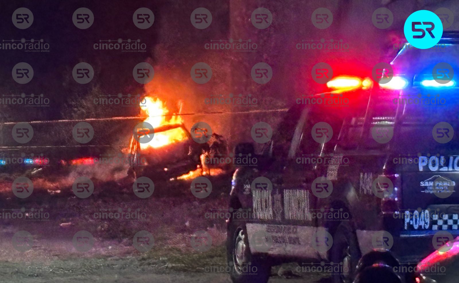 Hombre muere en incendio de vehículo en San Pablo del Mont