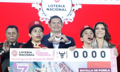 Conmemoran en Puebla el 5 de Mayo con Sorteo Zodiaco 1702