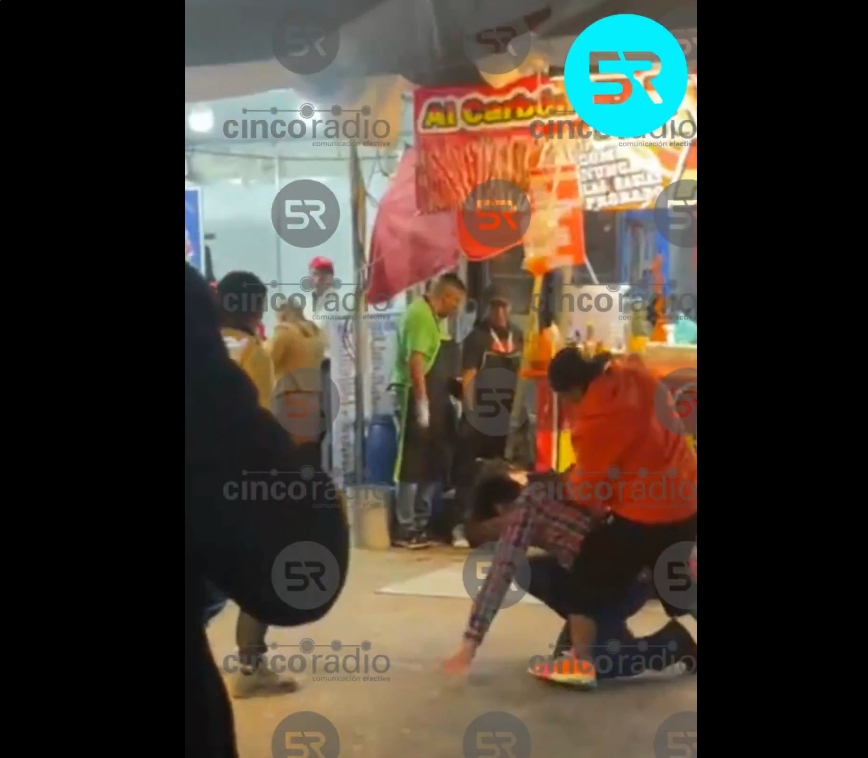 Riña en la Feria de Puebla deja un herido por golpe con piedra