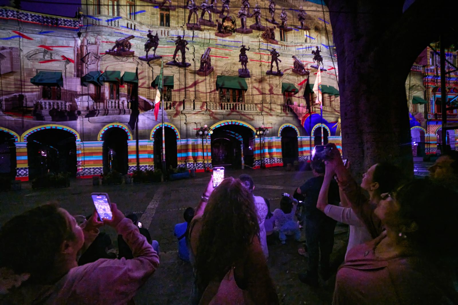 Puebla celebra la Batalla del 5 de Mayo con video mapping