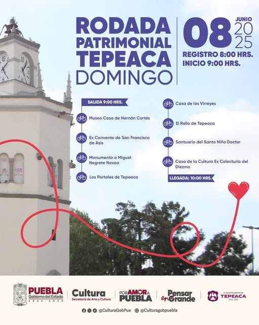 El evento busca fomentar el turismo, la cultura y la convivencia familiar a través de recorridos en bicicleta por sitios históricos del municipio.