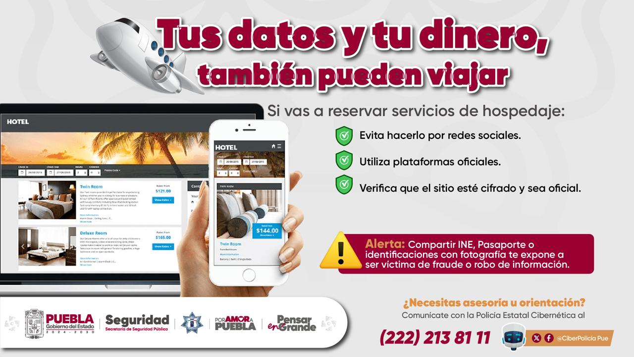 🛑 Tus datos y tu dinero también pueden viajar: alerta por fraudes vacacionales