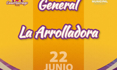 La Arrolladora pondrá a bailar Cuautlancingo este domingo