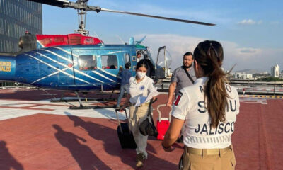 Hígado donado viaja en helicóptero de SLP a GDL y salva vida