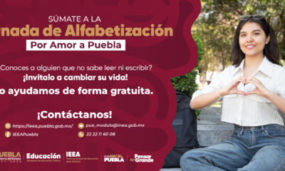 Inicia Jornada de Alfabetización “Por Amor a Puebla”