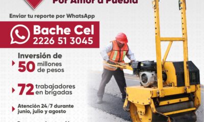 Bachetón “Por Amor a Puebla” atiende vialidades 24/7