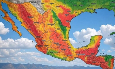 La Canícula 2025 en México ocurrirá del 3 de julio al 11 de agosto, trayendo calor extremo y pocas lluvias. Conoce las zonas más afectadas y cómo protegerte.