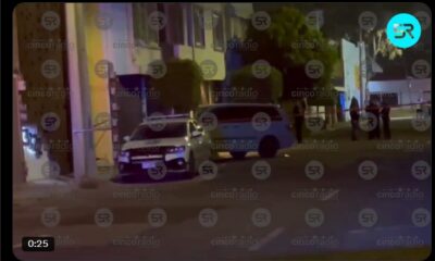 Balean a presunto líder comerciante frente a Plaza San Pedro