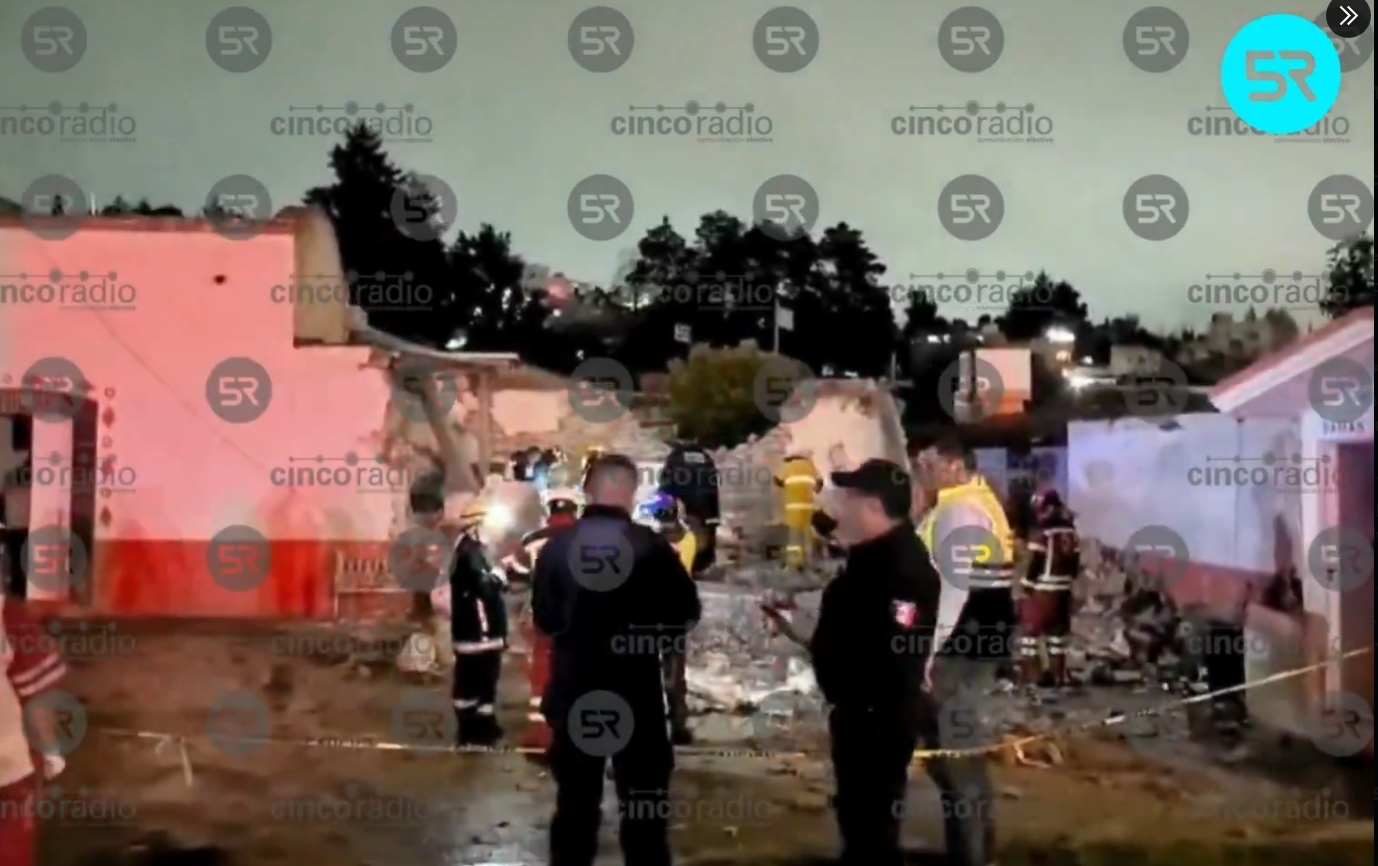 Explosión en iglesia de Tlaxcala deja ocho lesionados