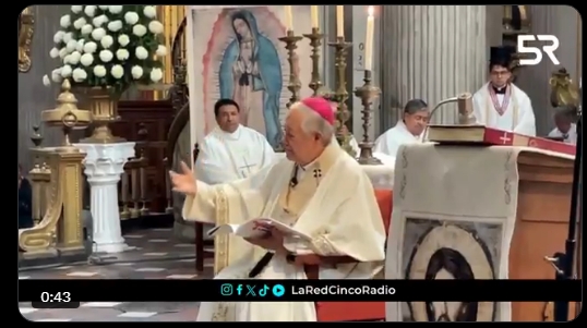 La procesión partió de Analco a la Catedral; Monseñor Víctor Sánchez agradeció la participación en este año jubilar.