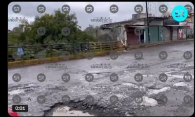 | Inicialmente se reportó un atropellamiento en el puente de Galaxia Bosques de Manzanilla; sin embargo, vecinos aclararon que la persona tropezó debido a los baches en la zona,