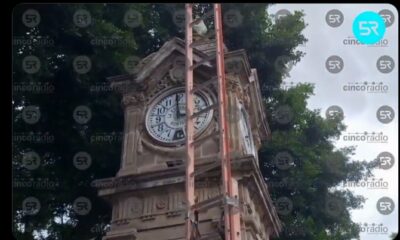 Detienen funcionamiento del Reloj del Gallito tras misterioso sonido tipo sirena