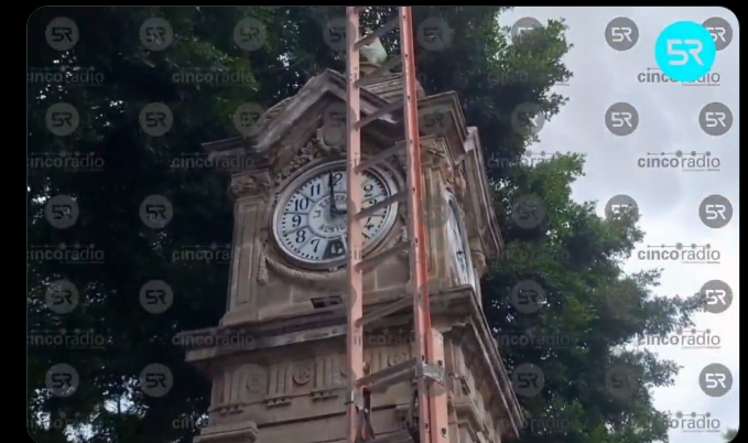 Detienen funcionamiento del Reloj del Gallito tras misterioso sonido tipo sirena