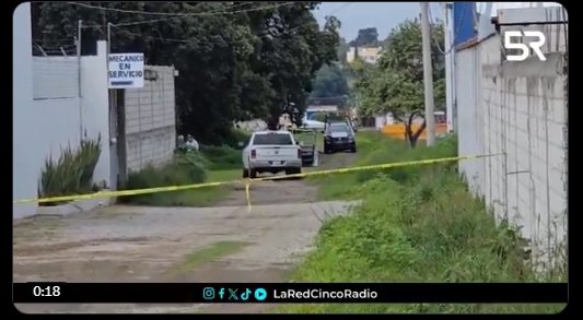 Hallan sin vida a un hombre en predio baldío de Tehuixpango