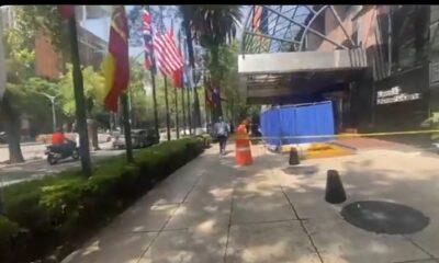 Muere hombre por posible infarto afuera del hotel Barceló CDMX