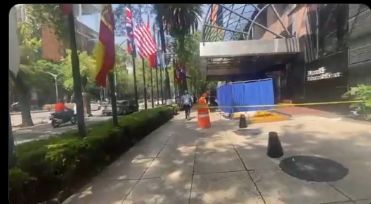 Muere hombre por posible infarto afuera del hotel Barceló CDMX
