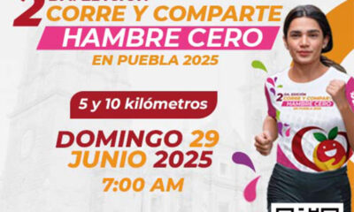El evento deportivo con causa se realizará el 29 de junio en Puebla; habrá recorridos de 5 y 10 km.