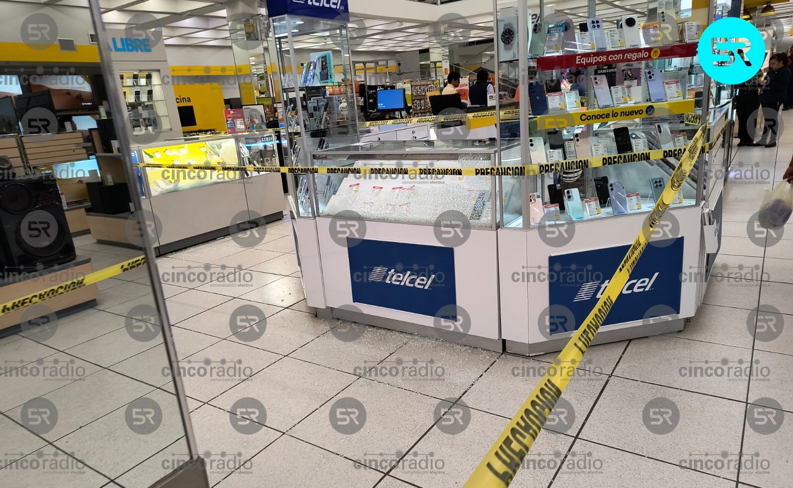 Cinco detenidos tras presunto asalto a sucursal Coppel en la 10 Poniente