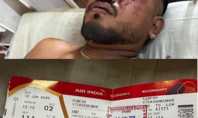 Único sobreviviente del vuelo 171 de Air India relata el horror