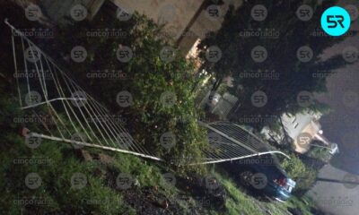 Tormenta causa daños en Arcoíris, San Pedro Cholula