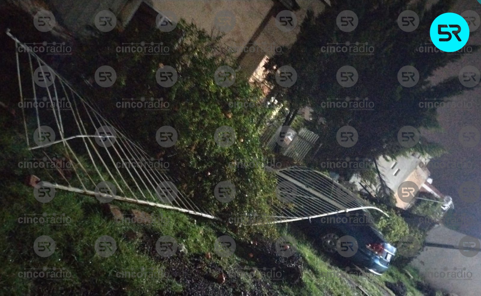 Tormenta causa daños en Arcoíris, San Pedro Cholula