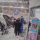 e desploma plafón en tienda Chedraui de Avenida Universidad y San Lorenzo en la alcaldía Benito Juárez.