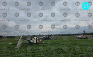 Aterrizaje forzoso de avioneta en Huejotzingo sin heridos graves