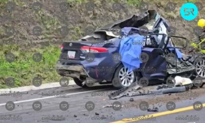 Grave accidente en la autopista Siglo XXI deja cinco personas sin vida