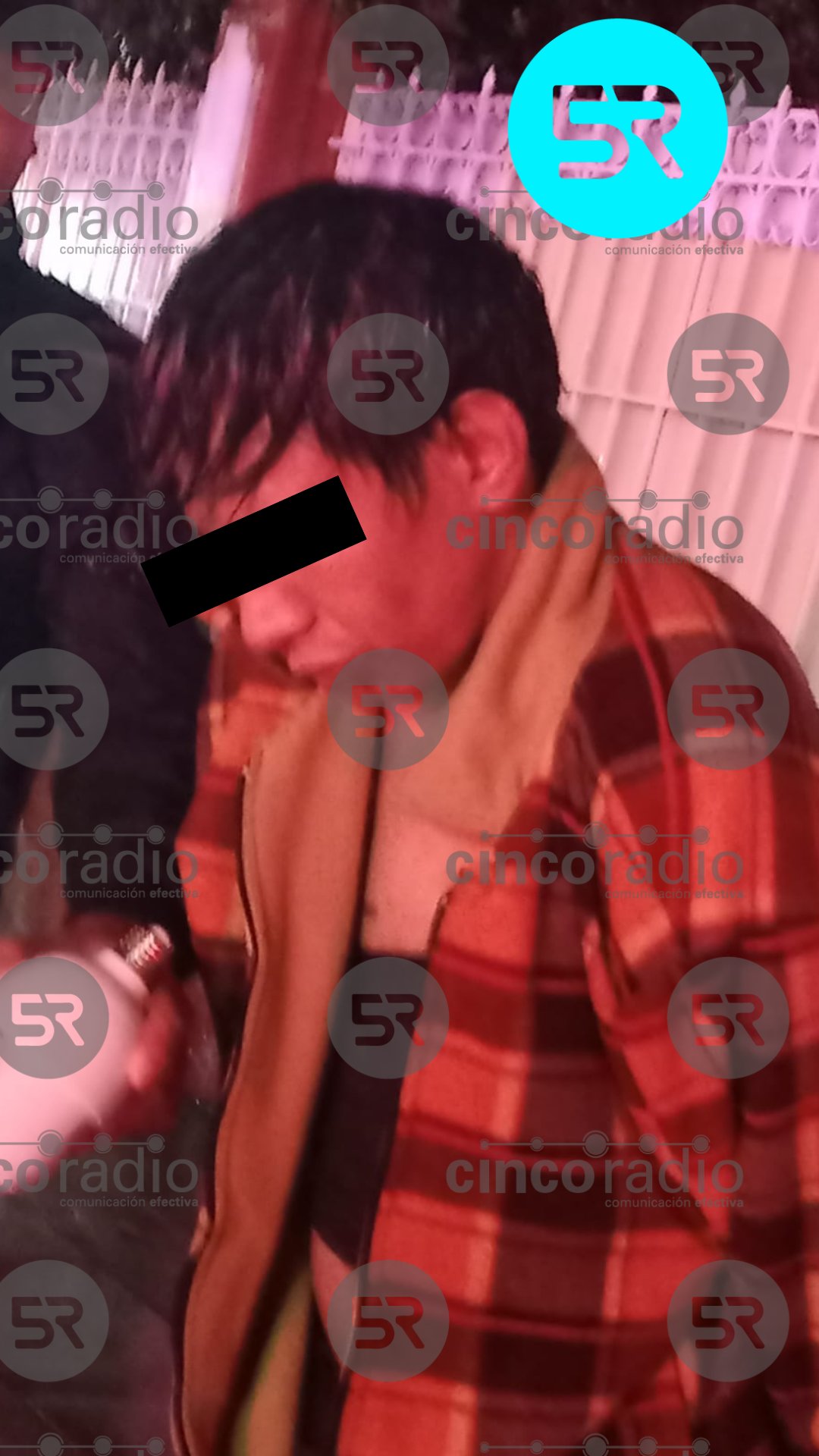 Detienen a presunto ladrón de cámaras de vigilancia en la 24 Norte
