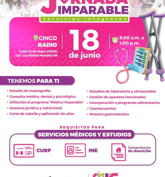 Jornada Imparable ofrece servicios integrales gratuitos en Cinco Radio