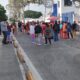 rabajadores del OOSL bloquean el Boulevard Valsequillo, a la altura de la estación de bomberos