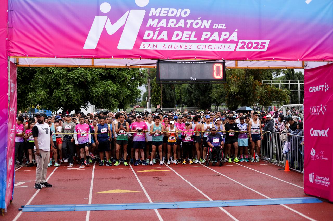 Con más de 4,000 asistentes, se celebró el deporte, la paternidad y la unión familiar con premios y anuncio de obras deportivas.