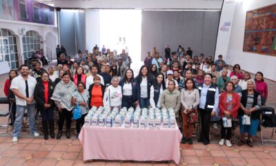 Lupita Cuautle impulsa el autocuidado con entrega de kits que permiten monitorear diabetes, hipertensión y otras afecciones desde casa.