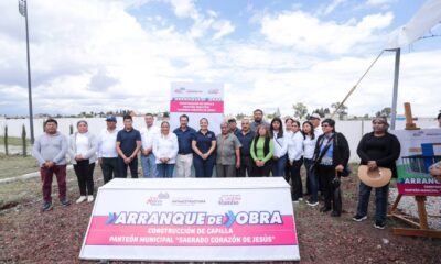 Lupita Cuautle arranca construcción de capilla en panteón de Santa María Tonantzintla