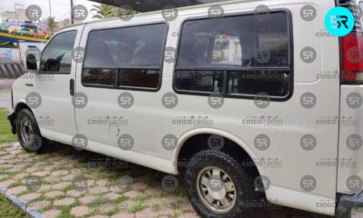 Roban camioneta del Grupo Jalado en San Pedro Cholula