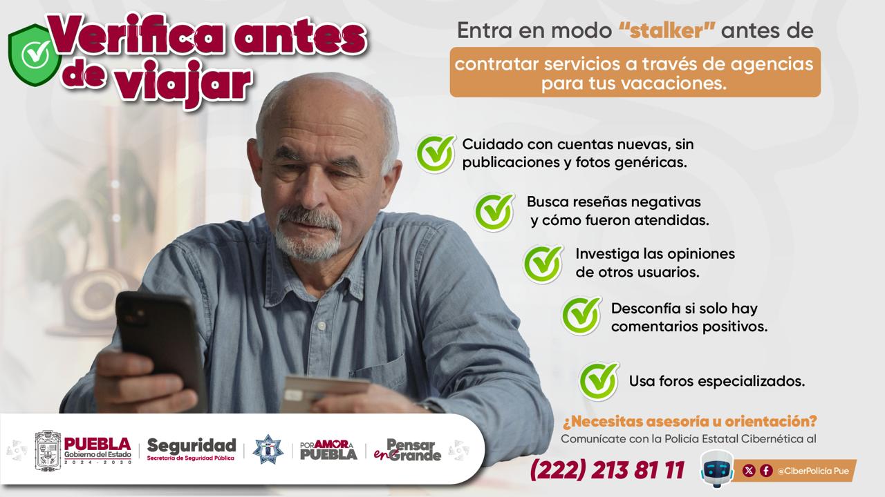 Cuidado con ofertas falsas en viajes, hospedajes y tours.