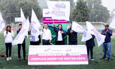 Arranca Lupita Cuautle obras en Deportivo Quetzalcóatl