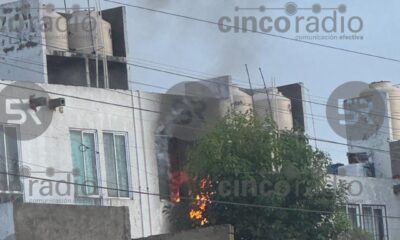 Incendio en vivienda de Almecatla habría sido causado por una vela