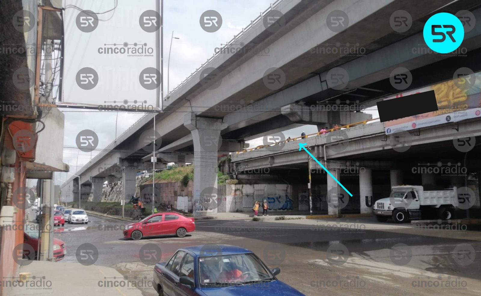 Cierran la autopista México-Puebla a la altura de Villa Frontera por protesta de pacientes renales