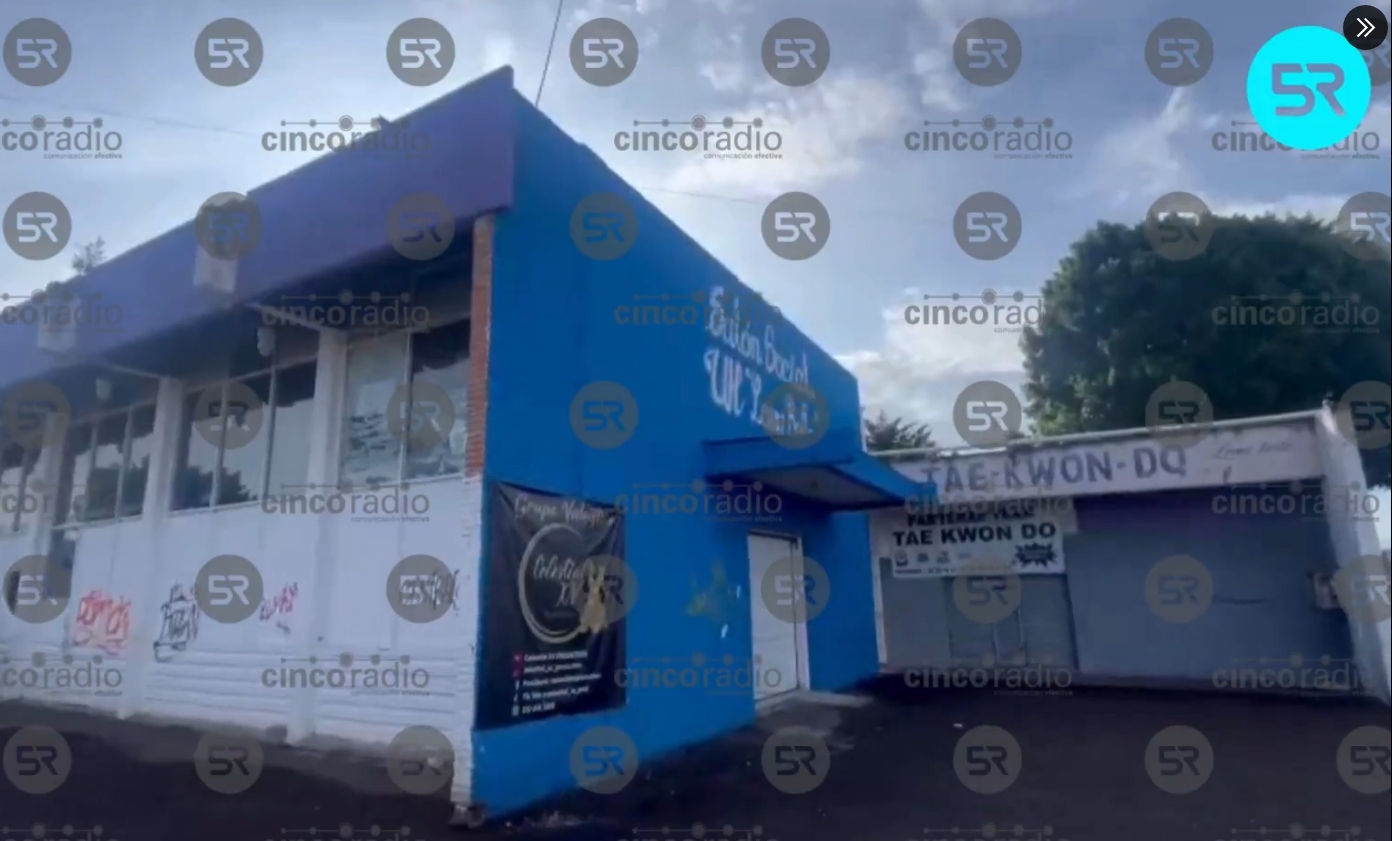 Roban equipo en salón social de Loma Bella, en Pueblav