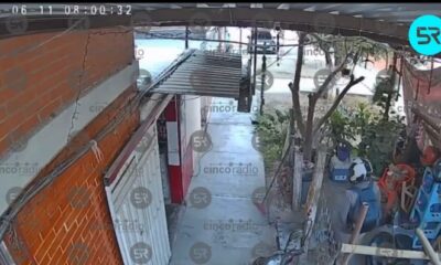 En San Pedro Acoquiaco, Tehuacán, vecinos captaron en video a una persona agrediendo a un gato. Acusan maltrato recurrente hacia animales.