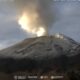 Popocatépetl mantiene actividad moderada; CENAPRED reporta exhalaciones y tremor constante