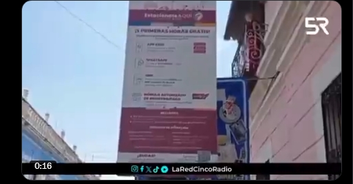 Parquímetros en Puebla se usan solo 3 horas en promedio