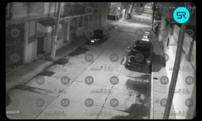 Sujetos fueron captados robando autopartes en el centro de Texmelucan. Vecinos exigen mayor vigilancia para frenar los delitos nocturnos.