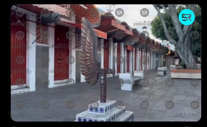 Daños a las alas del Parián, a dos semanas de su regreso