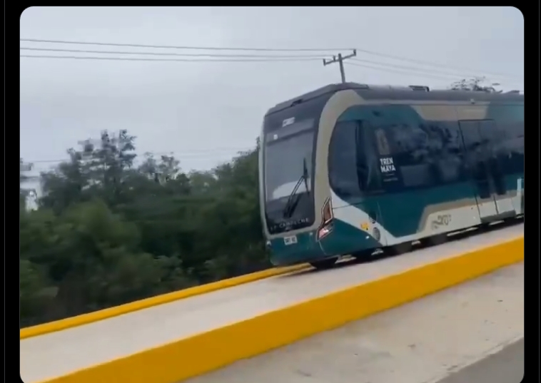 Tren Ligero de Campeche alista arranque tras pruebas